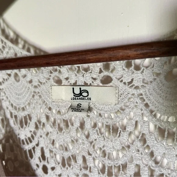 🎉BOGO🎉 Ya Los Angeles Crochet Maxi Dress - Picture 2 of 4